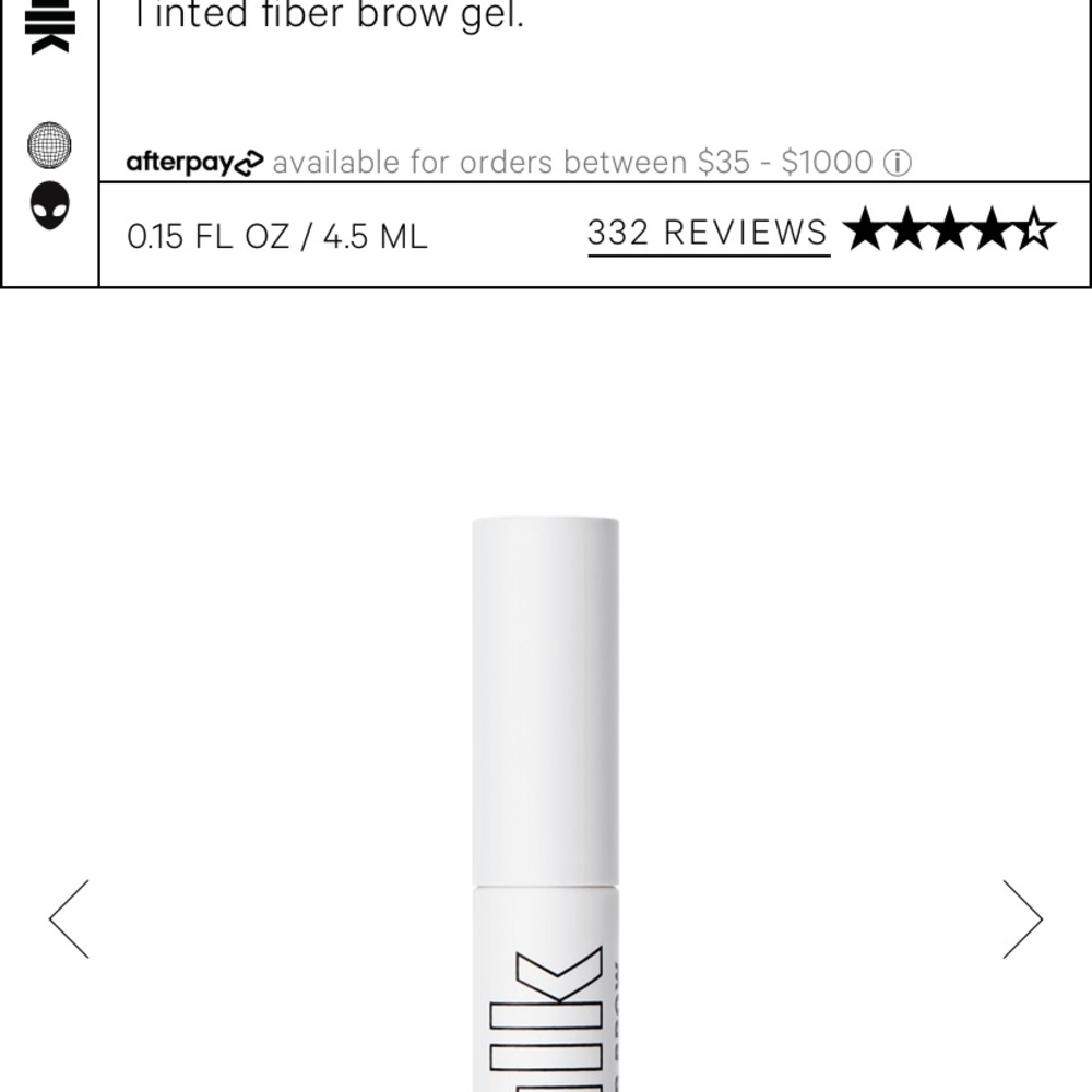 Kush fiber brow gel